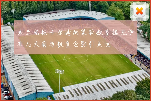 米兰老板卡尔迪纳莱获教皇接见伊布几天前与教皇合影引关注
